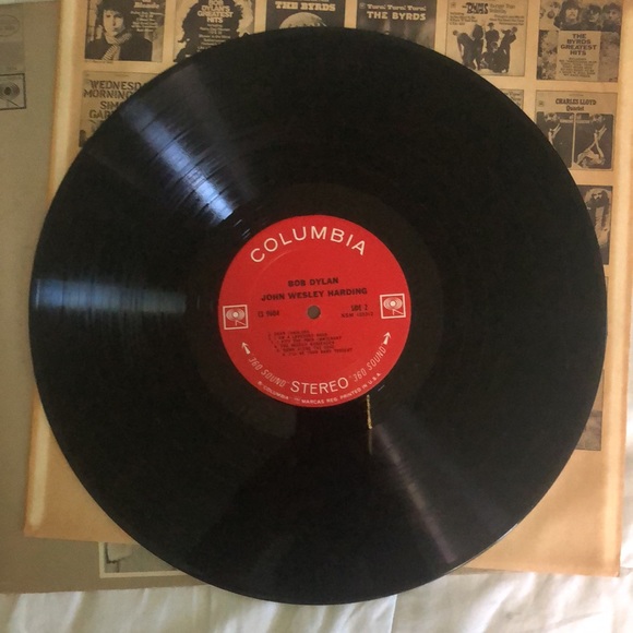 Bob Dylan John Wesley Harding Album - Picture 4 of 4